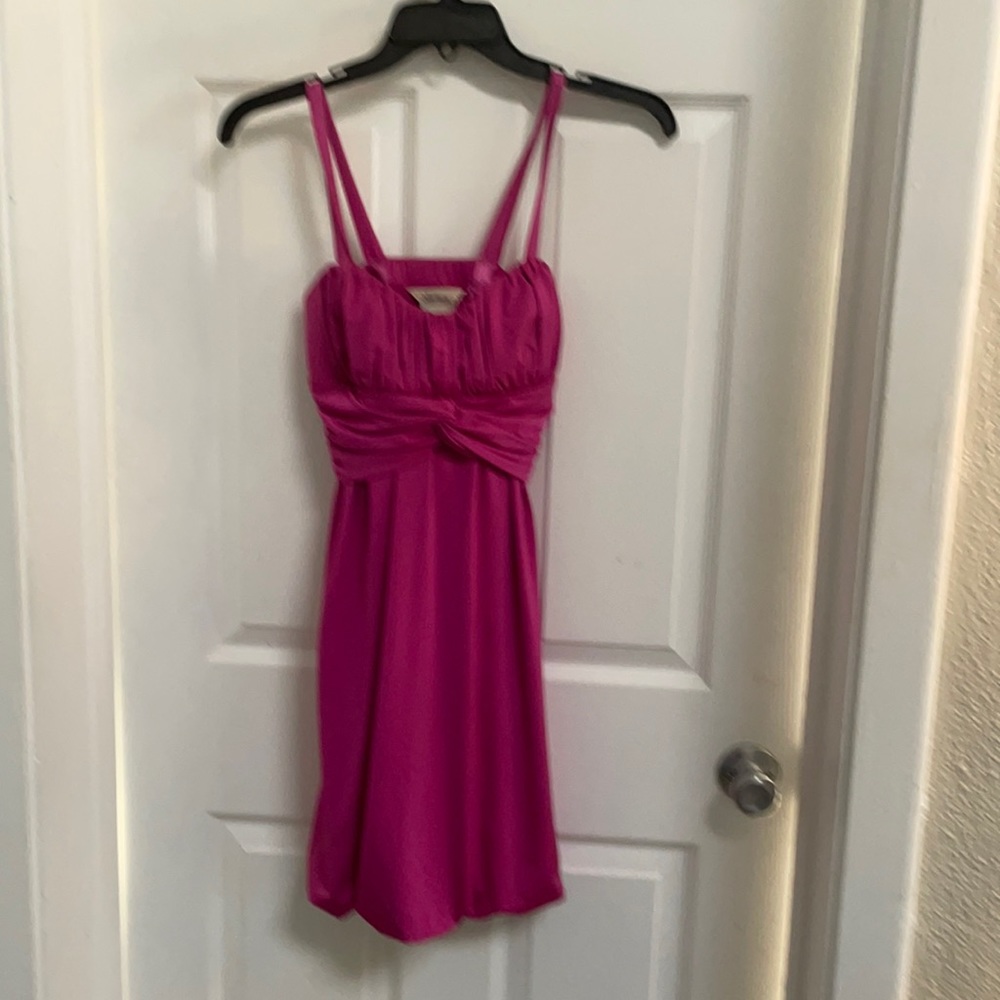 Speechless size Med pink mini dress